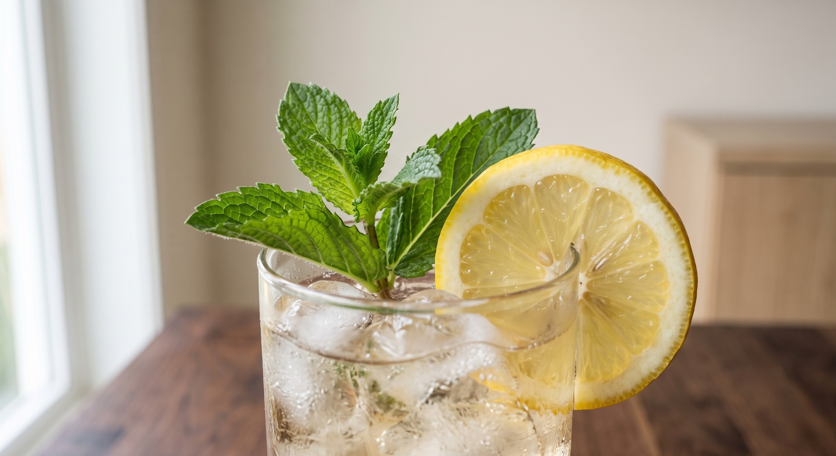 Garnish for the Bourbon Lemonade Cooler
