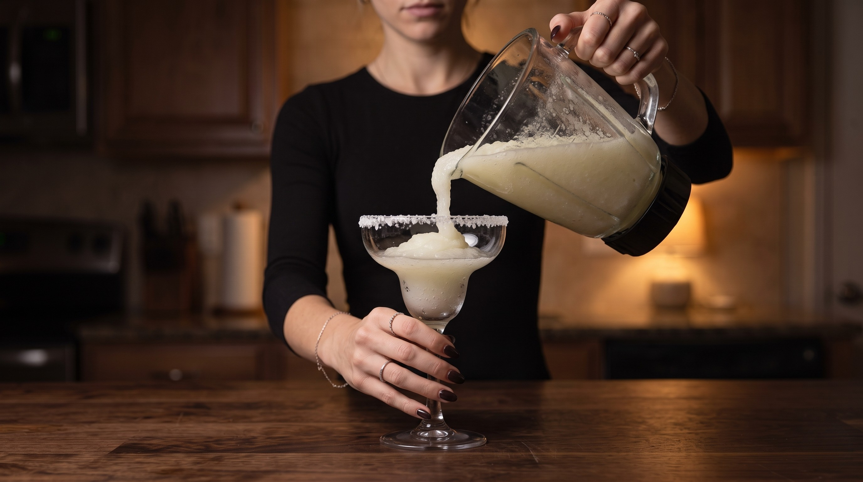 Stirring the Classic Frozen Margarita