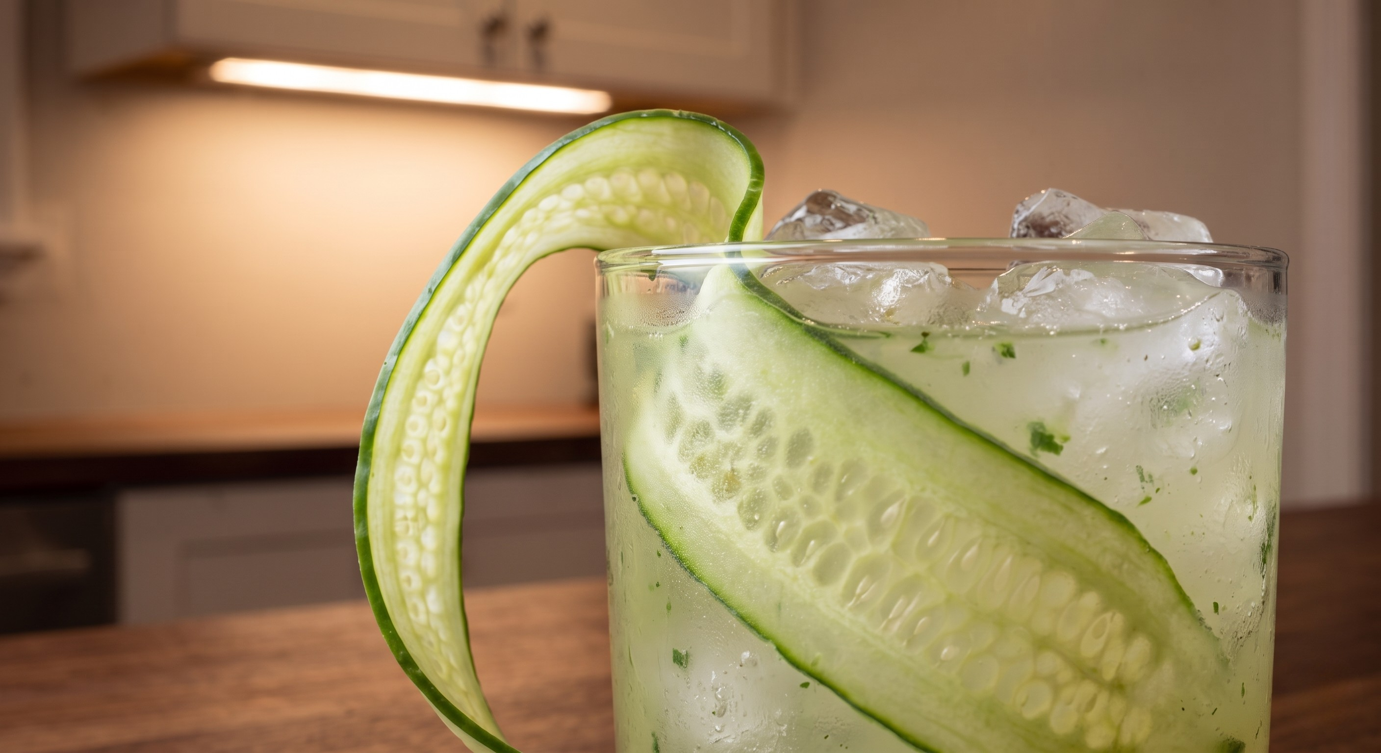 Garnish for the Cucumber-Jalapeño Gin Smash