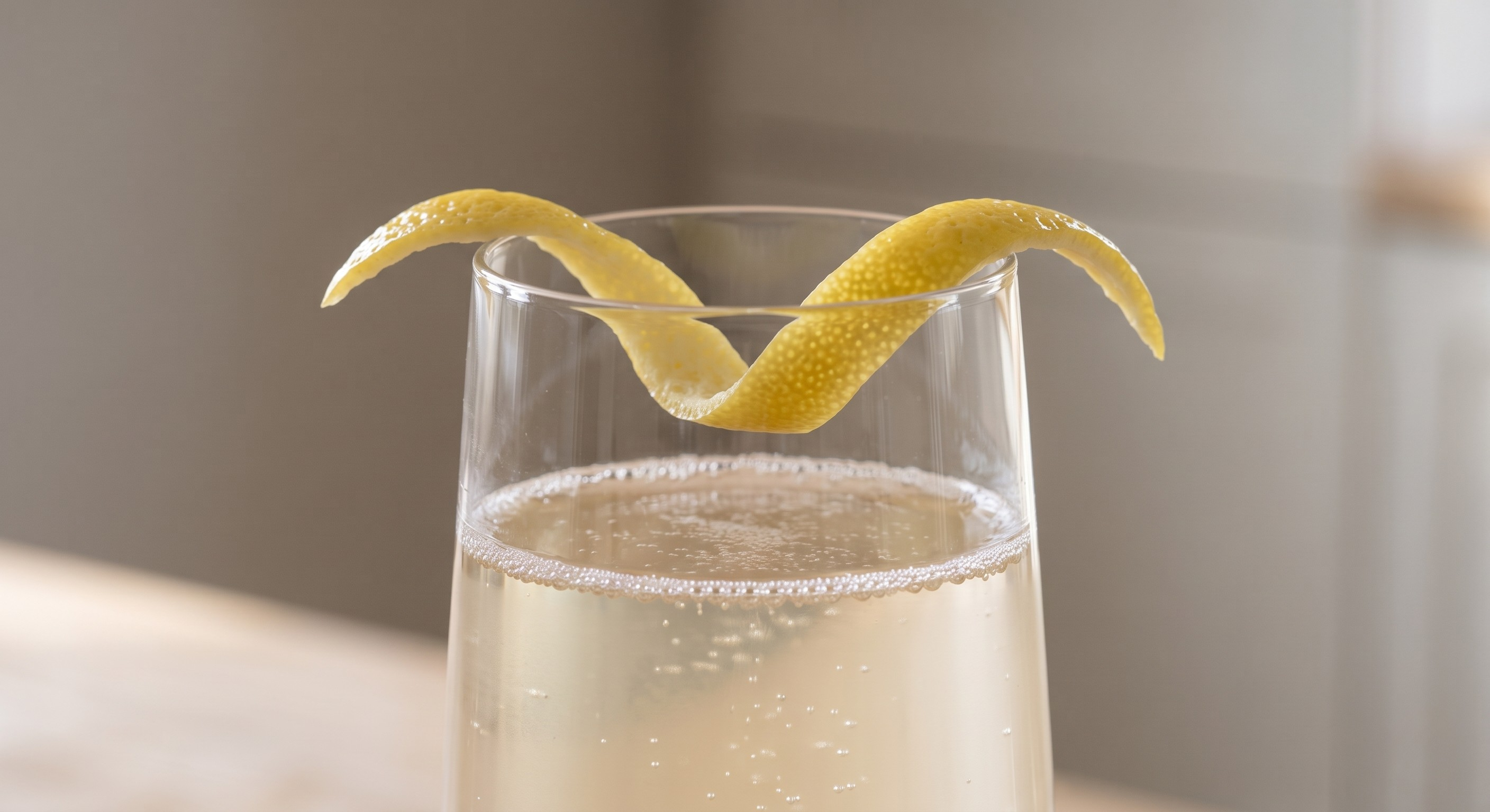 Garnish for the French 75