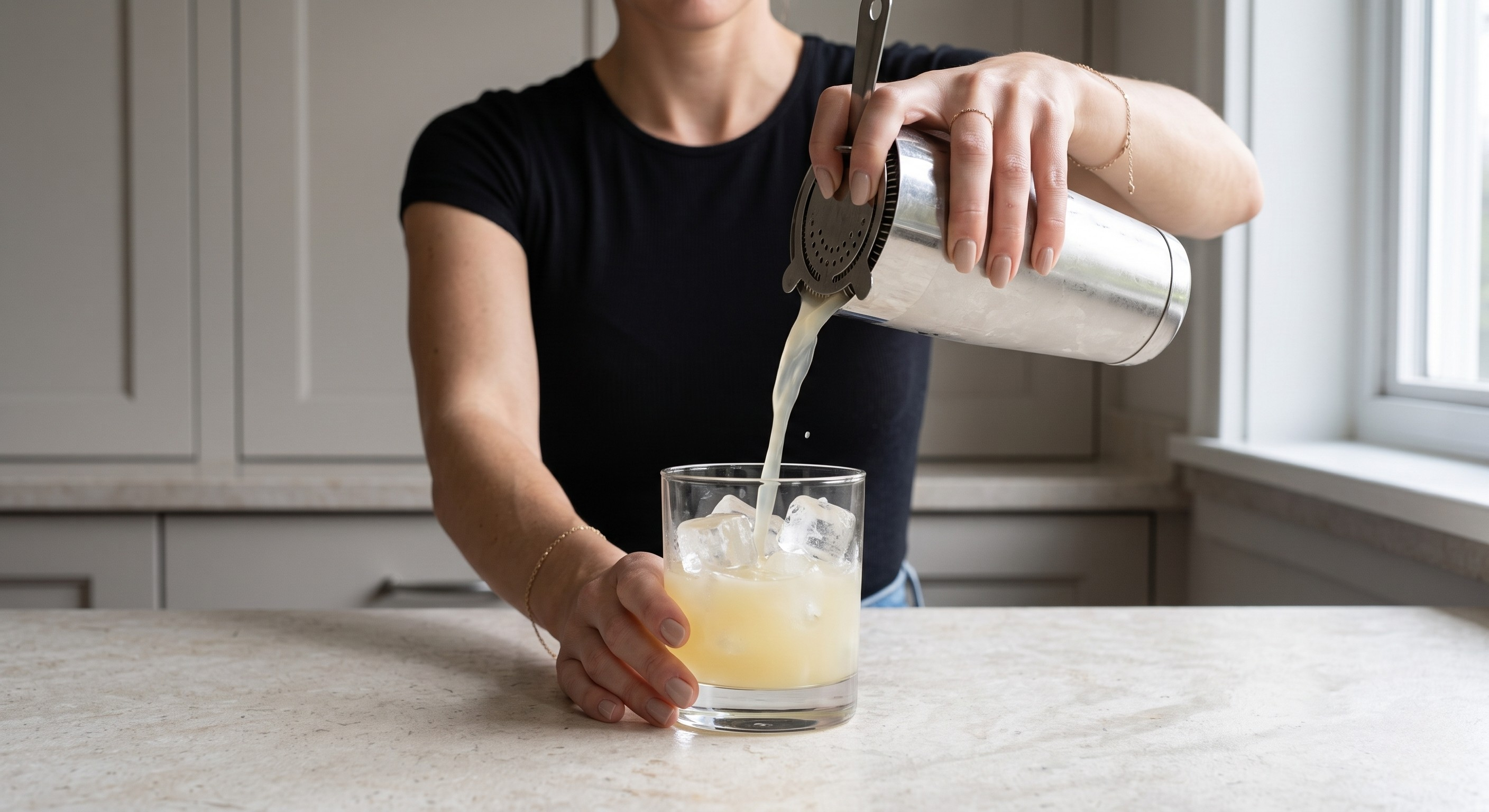 Stirring the Mai Tai