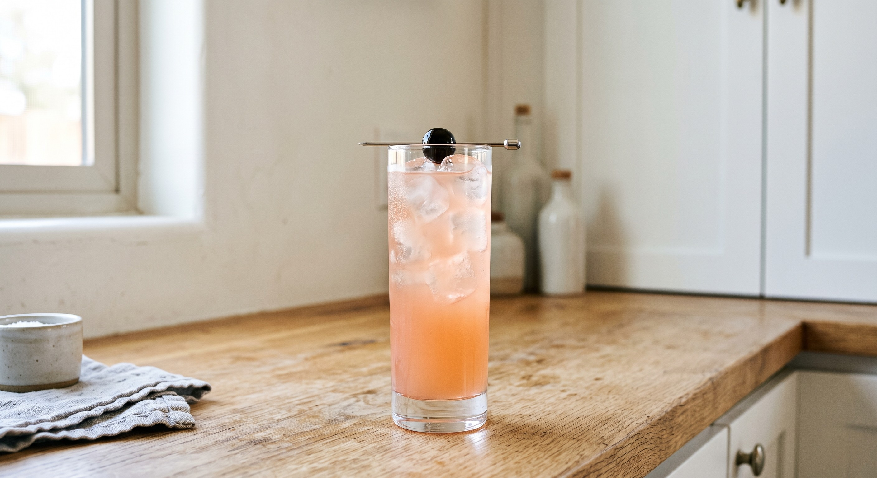Palm Springs cocktail served in a Highball