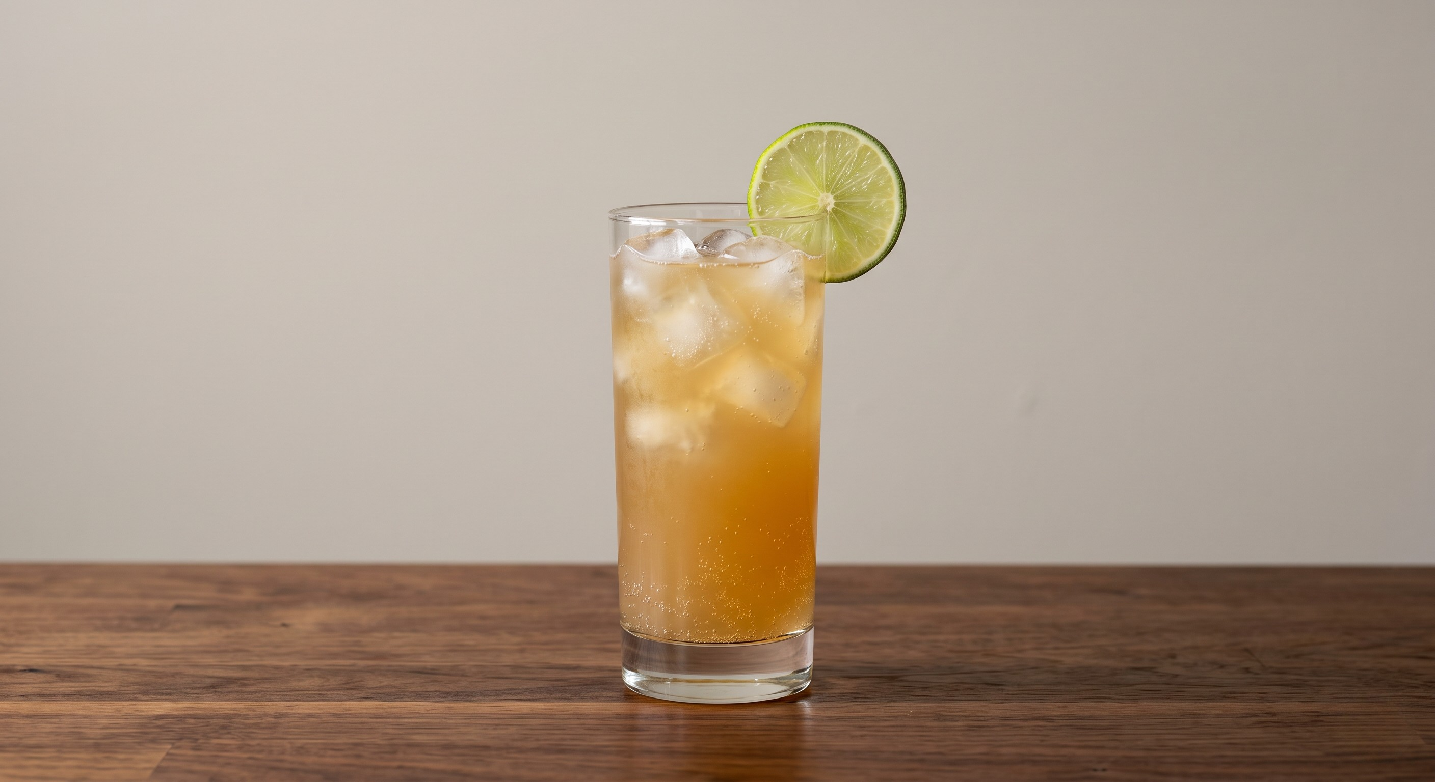 Rum Buck cocktail served in a Highball