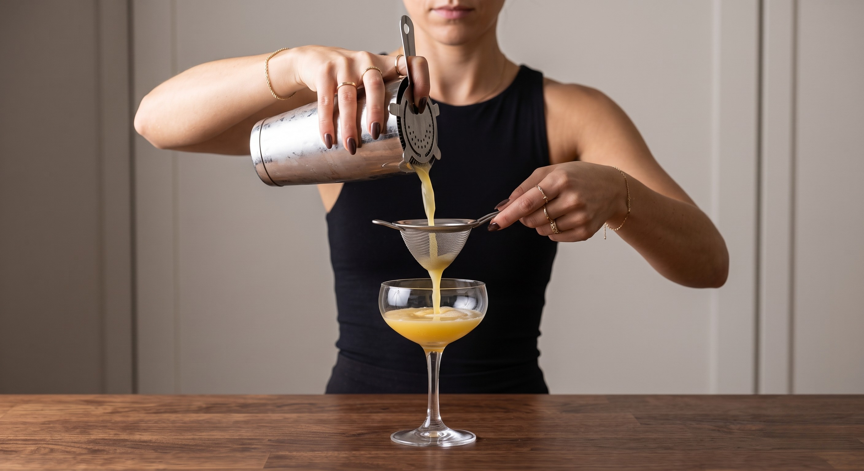 Stirring the Rum Flip