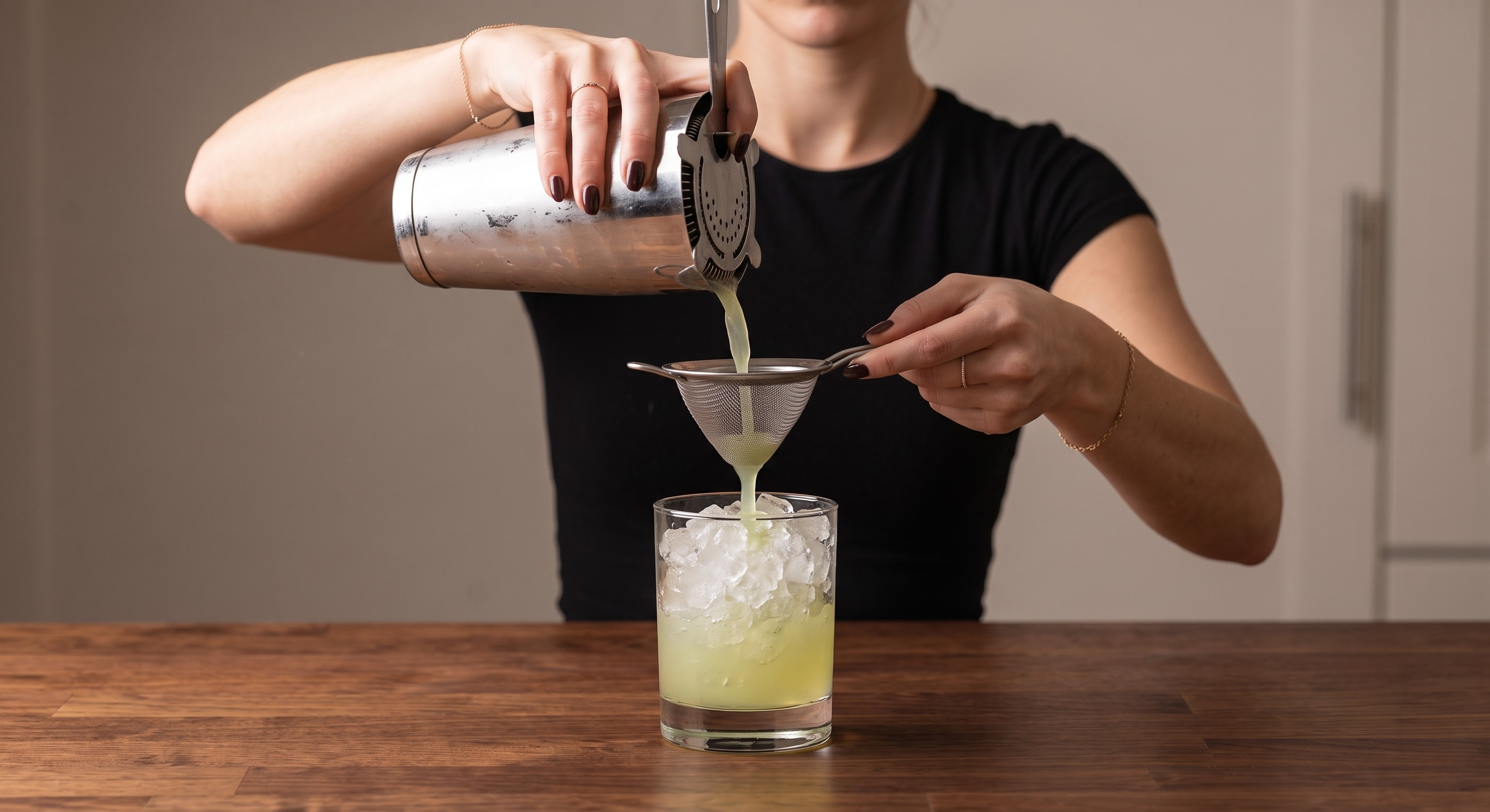 Stirring the Rum Smash