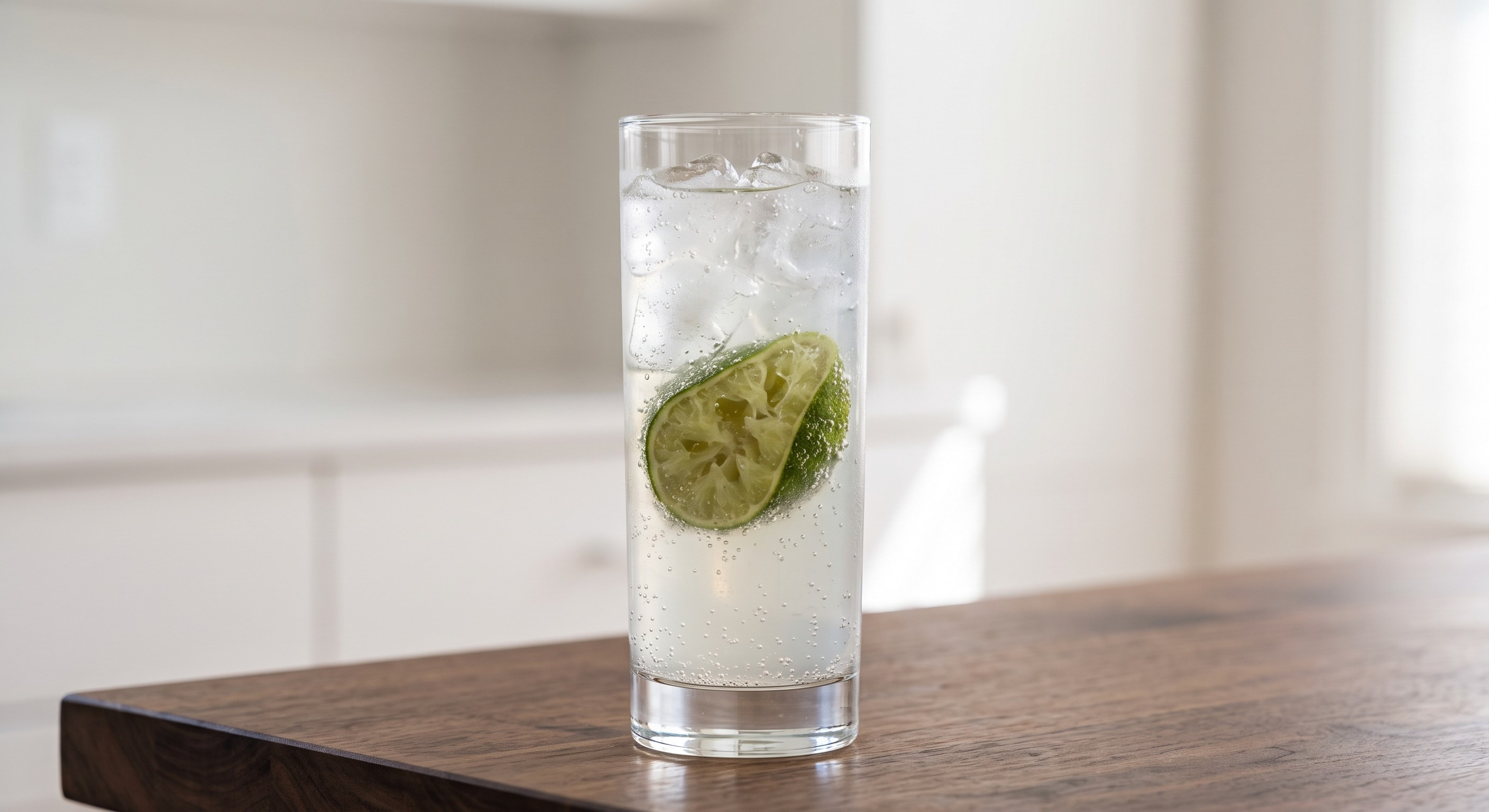 Tequila Rickey cocktail served in a Highball