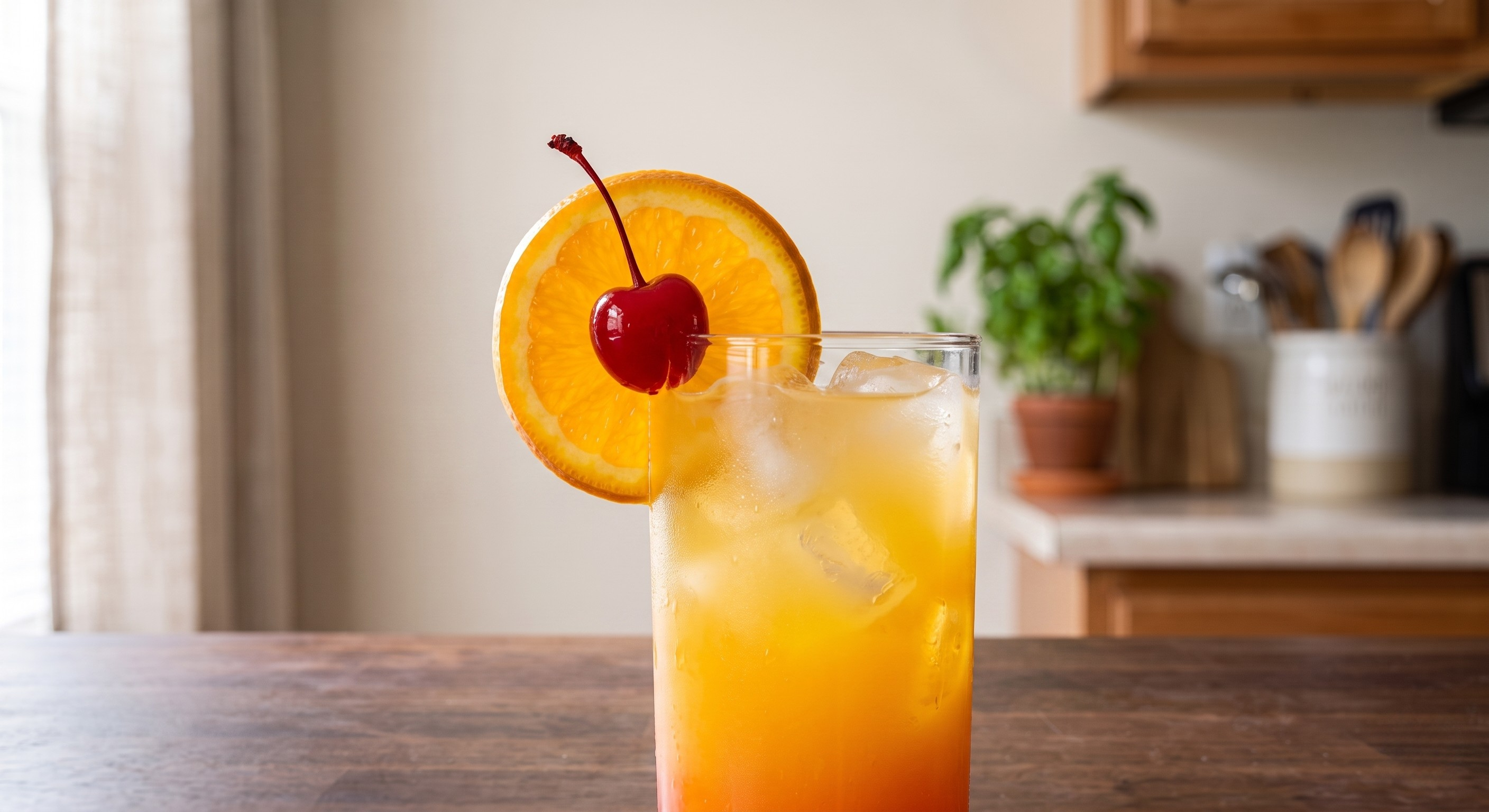 Garnish for the Tequila Sunrise