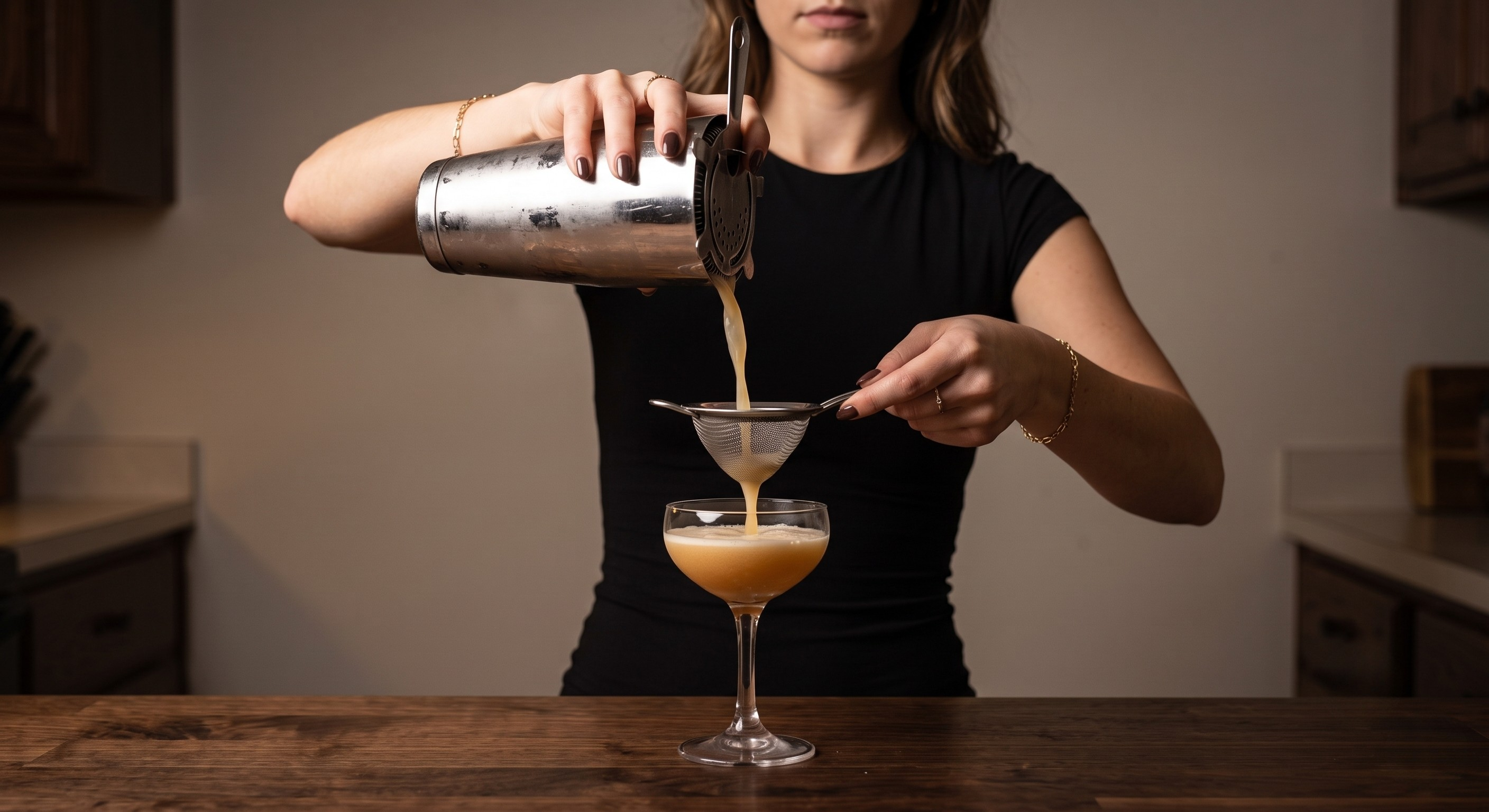 Stirring the Vermouth Flip