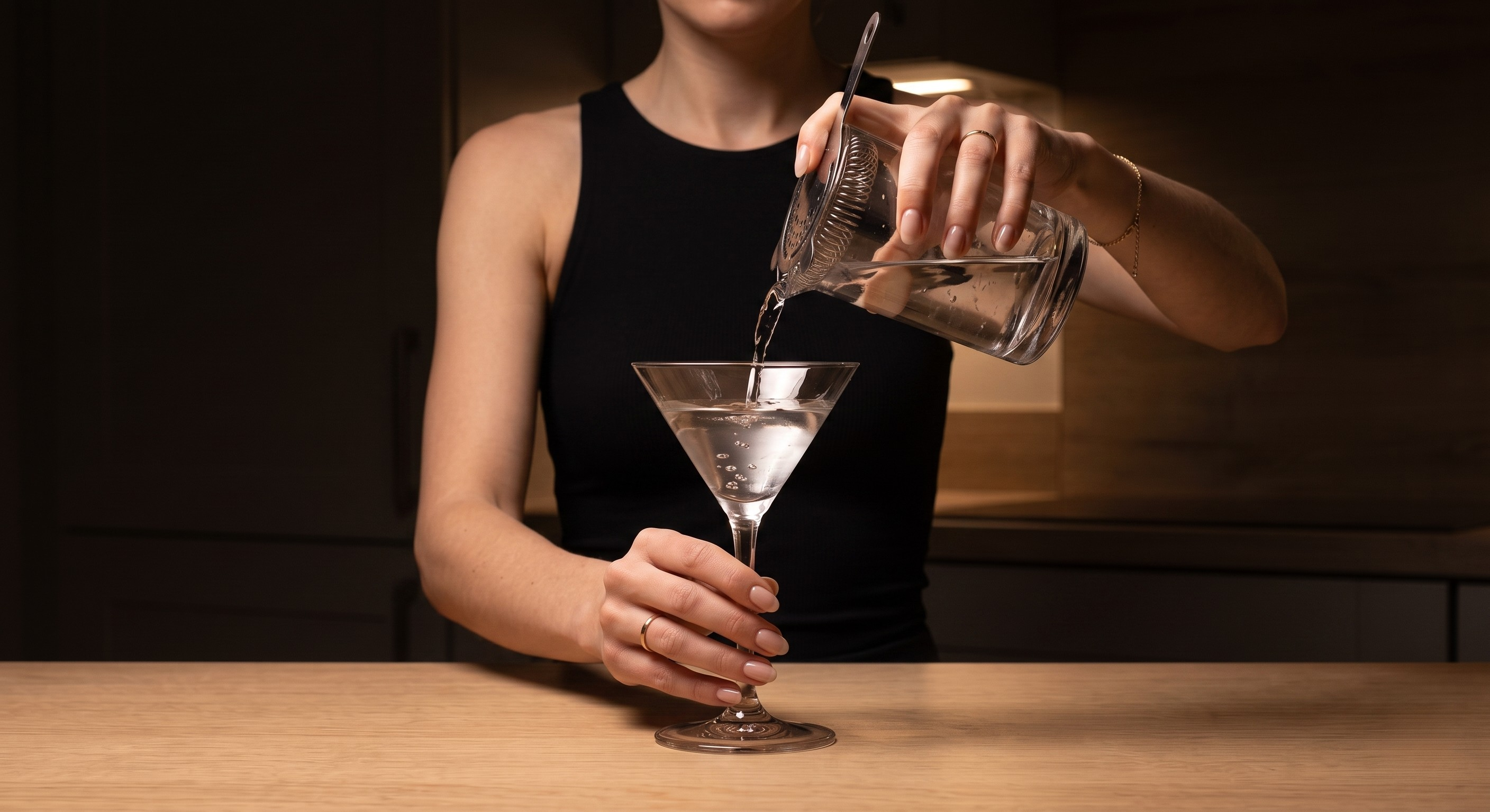 Stirring the Vodka Martini