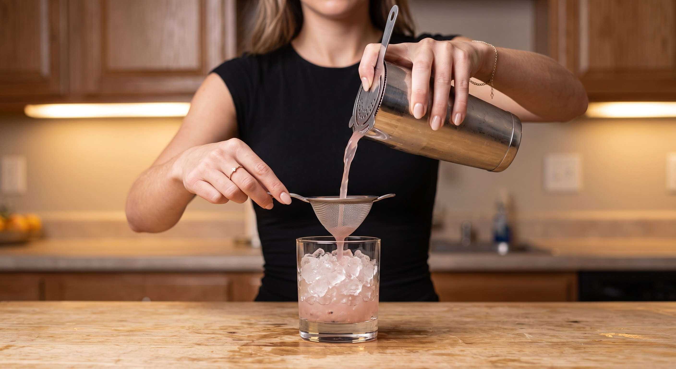 Stirring the Vodka Smash